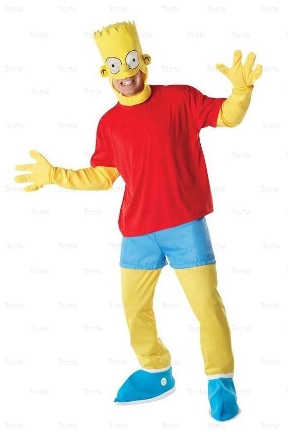Barto Simpsono kostiumas Barto Simpsono kostiumas