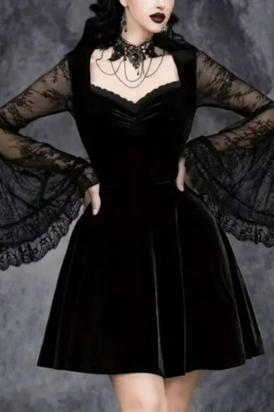 Gotikinė vampyrės suknelė Gotikinė vampyrės suknelė