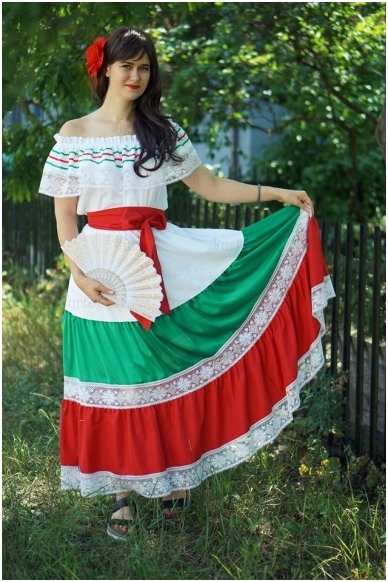 Meksikietės kostiumas