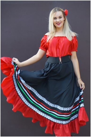 Meksikietės kostiumas