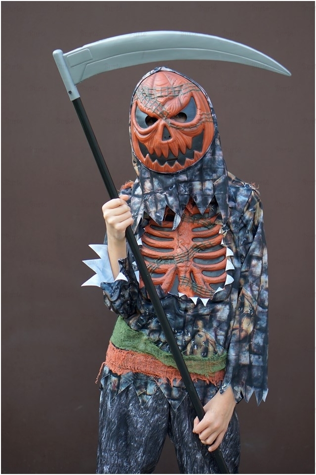 Moliūgo-zombio kostiumas Moliūgo-zombio kostiumas