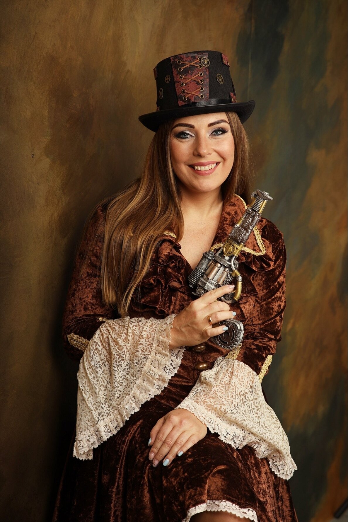 Steam punk kostiumas
