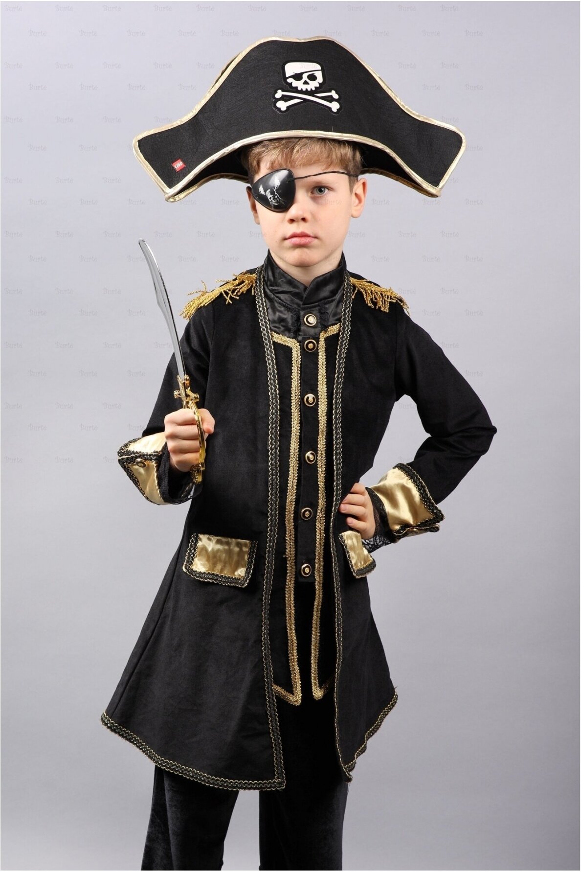 Piratų kapitono kostiumas Piratų kapitono kostiumas