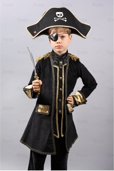 Piratų kapitono kostiumas Piratų kapitono kostiumas