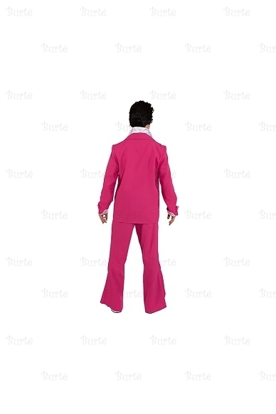 Rožinis disko kostiumas 2