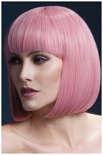 Šviesiai rožinis perukas Elise