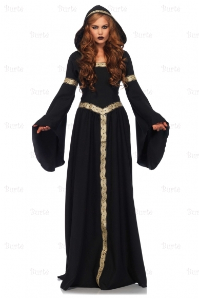 Viduramžių burtininkės kostiumas