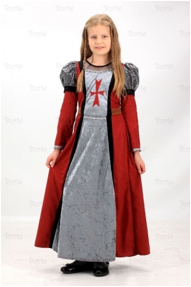 Viduramžių princesės kostiumas 1 Viduramžių princesės kostiumas 1