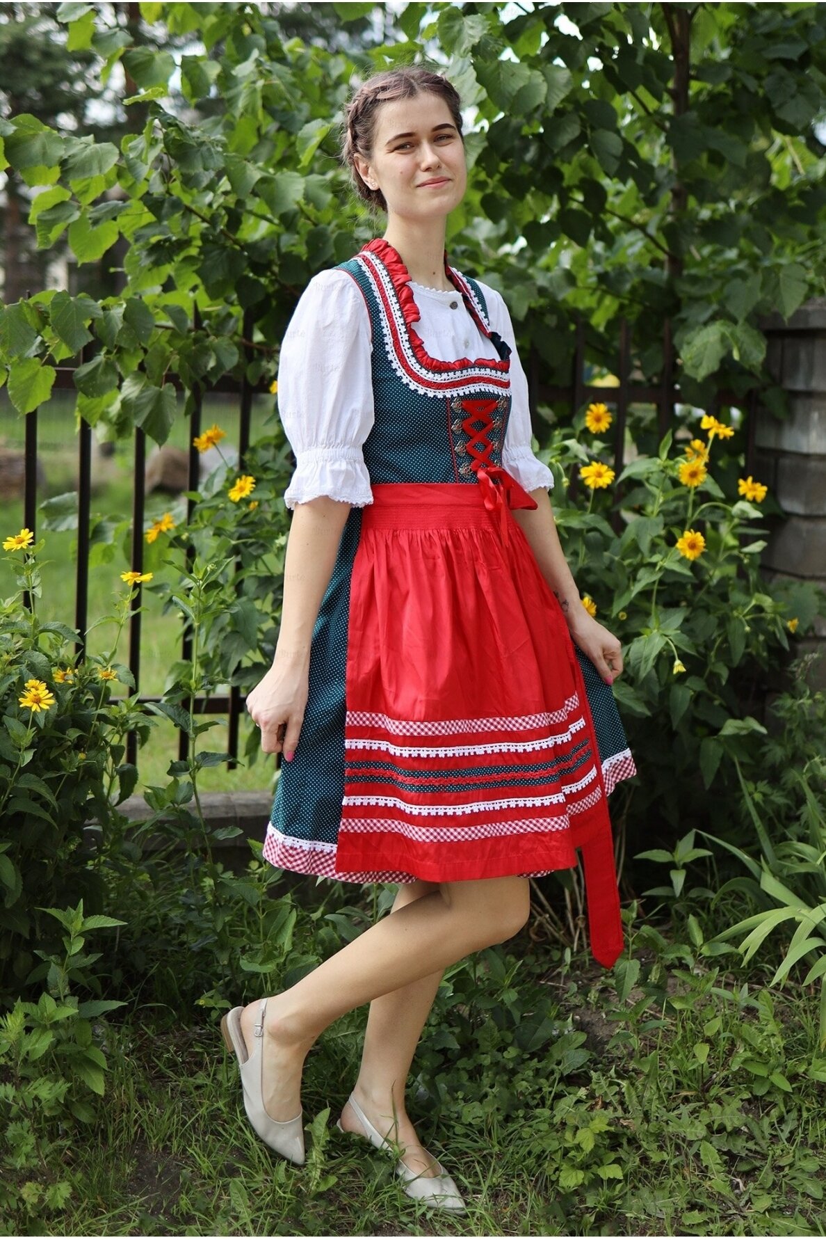 Vokietės (bavarės) kostiumas 1 Vokietės (bavarės) kostiumas 1