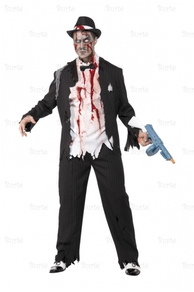 Zombio gangsterio kostiumas Zombio gangsterio kostiumas